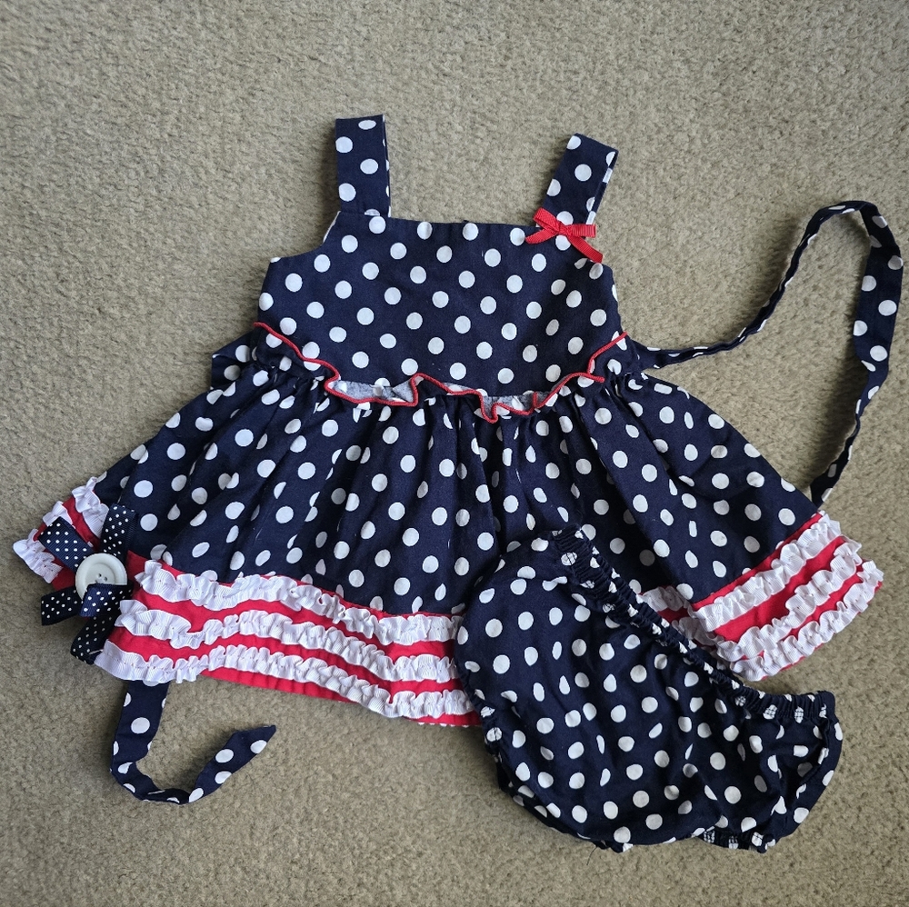 Red White And Blue Dress